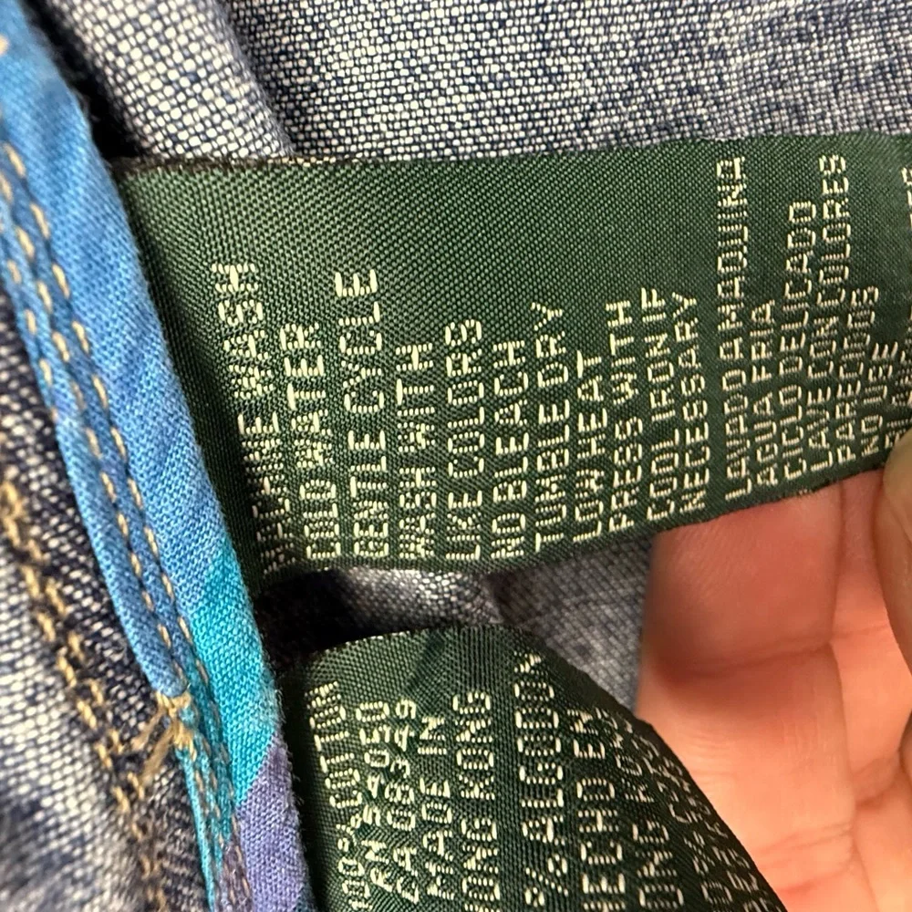 Ralph Lauren hooded Jean coat size small - Picture 8 of 13